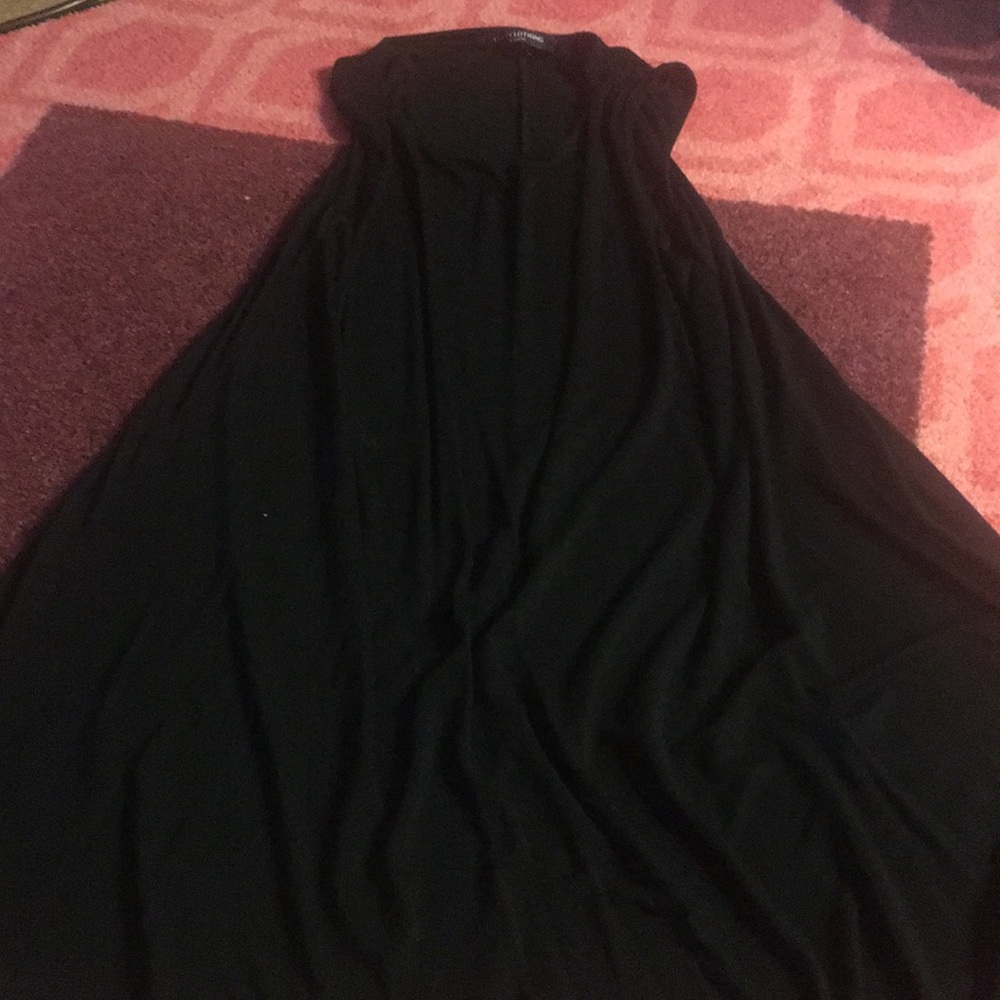Black t shirt dress